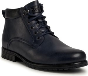 Czarne buty zimowe Lasocki For Men sznurowane