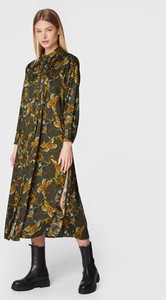 Sukienka Sisley w stylu casual midi koszulowa