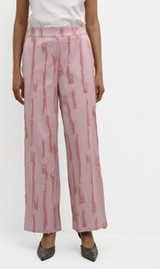 Różowe spodnie Karen by Simonsen