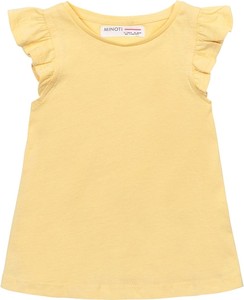 Żółta bluzka dziecięca Minoti