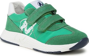 Zielone buty sportowe dziecięce Naturino na rzepy