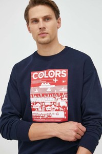 Bluza United Colors Of Benetton z nadrukiem w młodzieżowym stylu