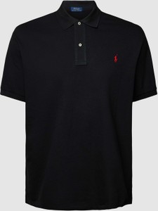 Czarna koszulka polo POLO RALPH LAUREN w stylu casual