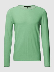 Zielony sweter Drykorn z okrągłym dekoltem