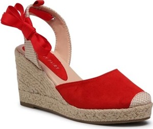 Czerwone sandały Jenny Fairy