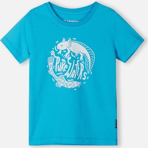 Niebieska koszulka dziecięca Reima dla chłopców
