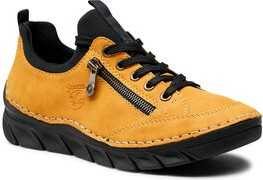 Żółte buty sportowe Rieker