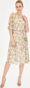 Sukienka POTIS & VERSO w stylu casual z długim rękawem z okrągłym dekoltem