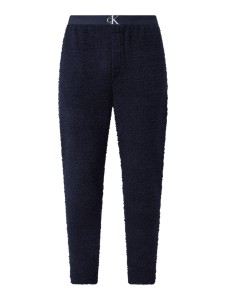 Granatowe spodnie Calvin Klein Underwear z dresówki