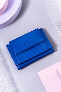 Niebieski portfel Peterson