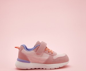 Różowe buty sportowe dziecięce Reserved na rzepy dla dziewczynek