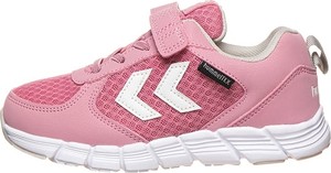 Różowe buty sportowe dziecięce Hummel na rzepy