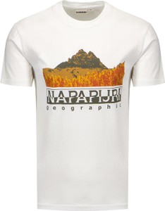 T-shirt Napapijri z bawełny