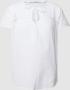 Bluzka Esprit w stylu casual z krótkim rękawem z bawełny