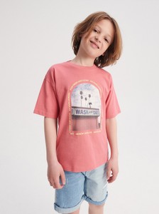 Koszulka dziecięca Reserved z bawełny dla chłopców