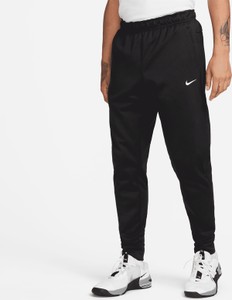 Czarne spodnie Nike z dzianiny