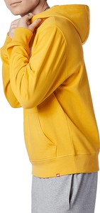 Żółta bluza New Balance z bawełny w sportowym stylu