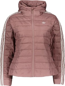 Różowa kurtka Adidas krótka