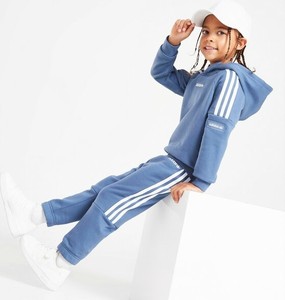 Niebieski dres dziecięcy Adidas