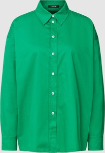 Zielona koszula Opus w sportowym stylu z kołnierzykiem