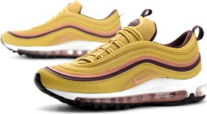 Żółte buty sportowe Nike na platformie