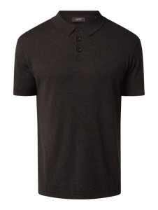 Czarny t-shirt Esprit z krótkim rękawem z bawełny w stylu casual