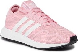 Różowe buty sportowe dziecięce Adidas sznurowane dla dziewczynek