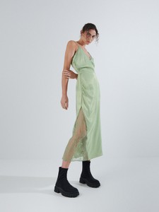 Zielona sukienka Reserved maxi