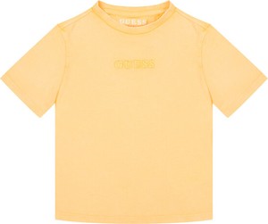 Żółta koszulka dziecięca Guess