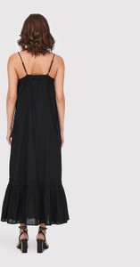 Czarna sukienka Only maxi w stylu casual