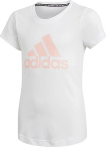Koszulka dziecięca Adidas z bawełny z krótkim rękawem