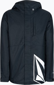 Czarna kurtka Volcom w sportowym stylu krótka
