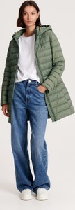Zielony płaszcz Reserved w stylu casual