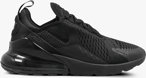 Czarne buty sportowe Nike air max 270 ze skóry