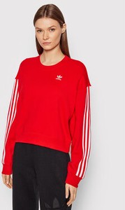 Czerwona bluza Adidas