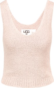 Różowy top UGG Australia w stylu casual