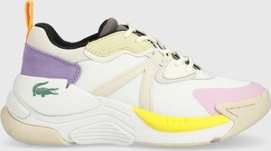 Buty sportowe Lacoste sznurowane na platformie w sportowym stylu