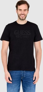 Czarny t-shirt Guess