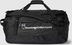 Czarna torba podróżna Knowledge Cotton Apparel