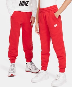 Czerwone spodnie dziecięce Nike