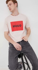 T-shirt Hugo Boss z krótkim rękawem w młodzieżowym stylu z bawełny