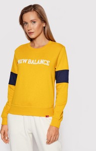 Żółta bluza New Balance w młodzieżowym stylu