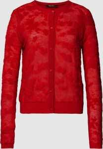 Czerwony sweter Peek&Cloppenburg w stylu casual z moheru
