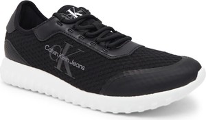 Czarne buty sportowe Calvin Klein z tkaniny