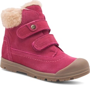 Buty dziecięce zimowe Lasocki Kids na rzepy dla dziewczynek