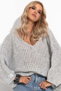 Sweter Fobya z wełny w stylu casual