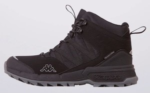 Czarne buty trekkingowe Kappa