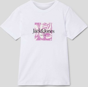 Bluzka dziecięca Jack & Jones dla dziewczynek z bawełny
