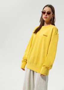 Żółta bluza Element w młodzieżowym stylu