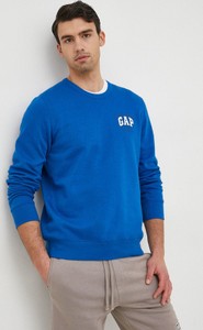 Niebieska bluza Gap w stylu casual z nadrukiem